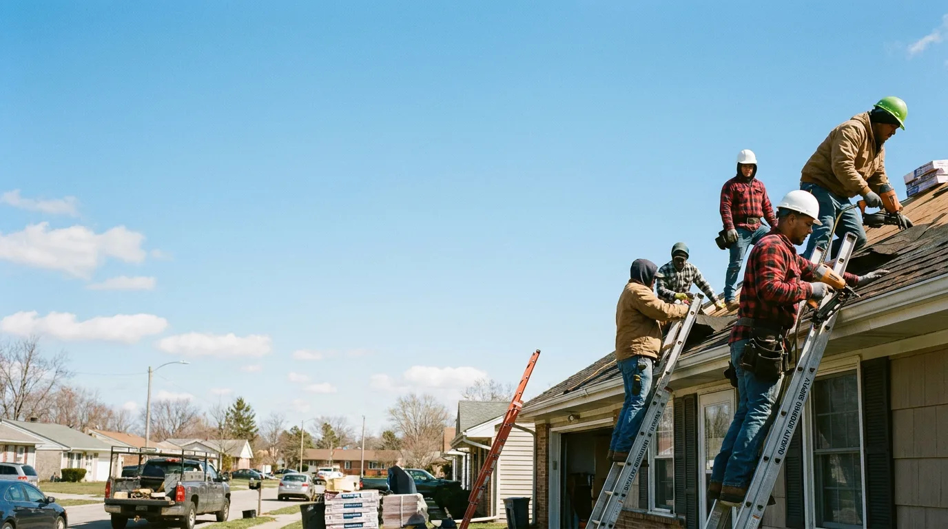 Roofing in Winchester, KS near me